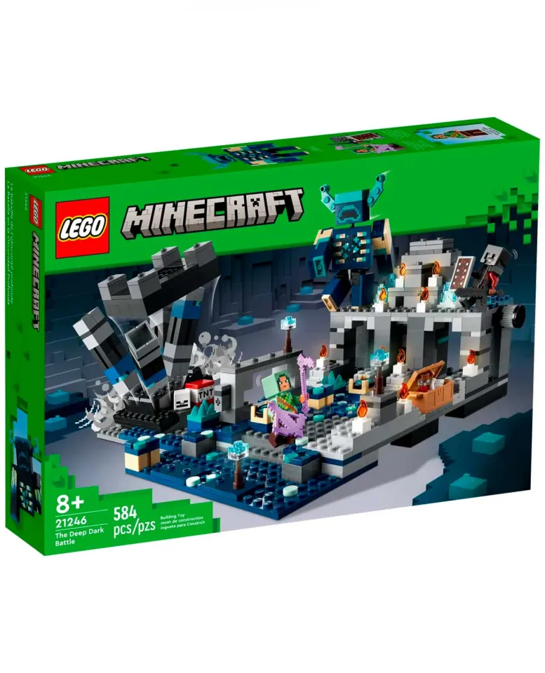 ⛏️ LEGO Minecraft - The Deep Dark Battle (Set Oficial)