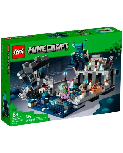 ⛏️ LEGO Minecraft - The Deep Dark Battle (Set Oficial)