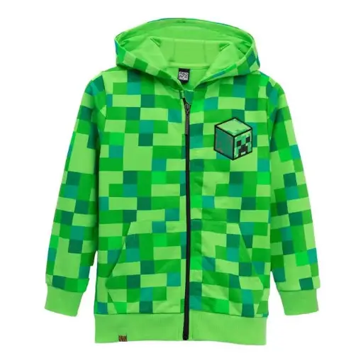MINECRAFT CREEPER SUDADERA